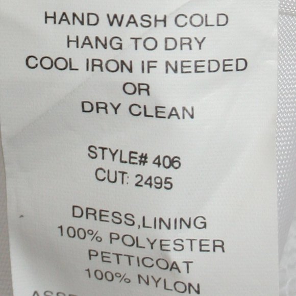 Us Angels Long White 12 (NWT) Formal Dress - Picture 4 of 12